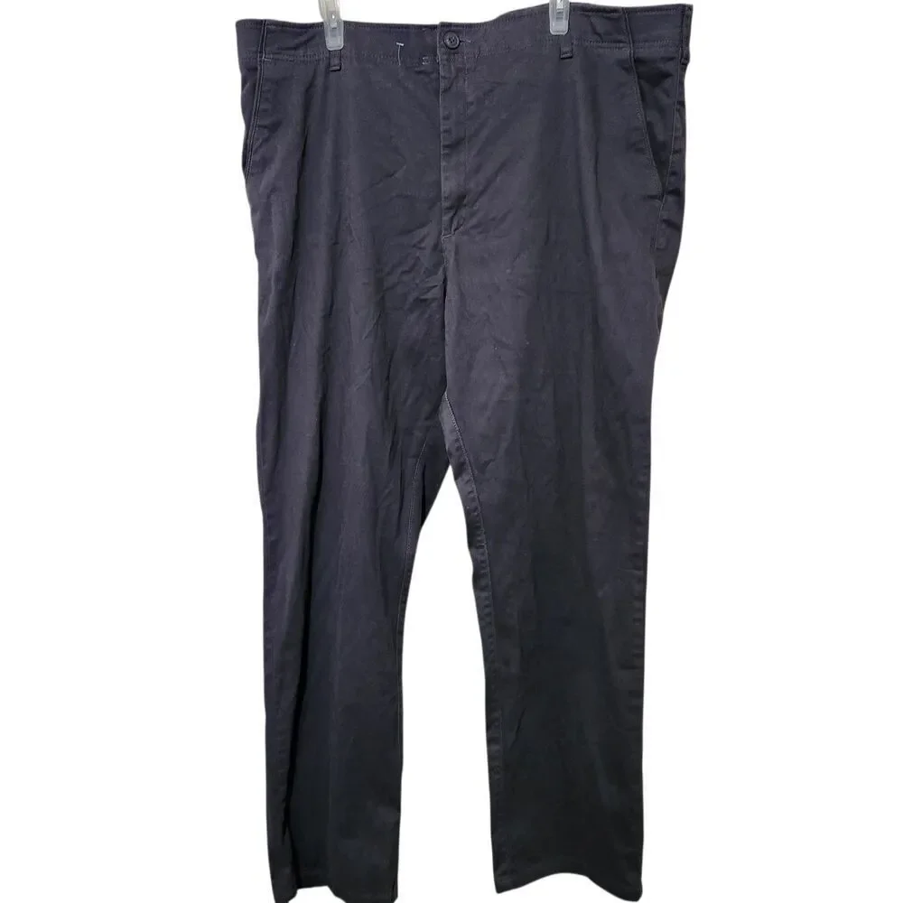 Lee Performance Series Pants Size 44x34 Dark Gray Tapered Leg Straight Fit. New